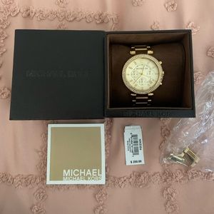 Gold Michael Kors Watch